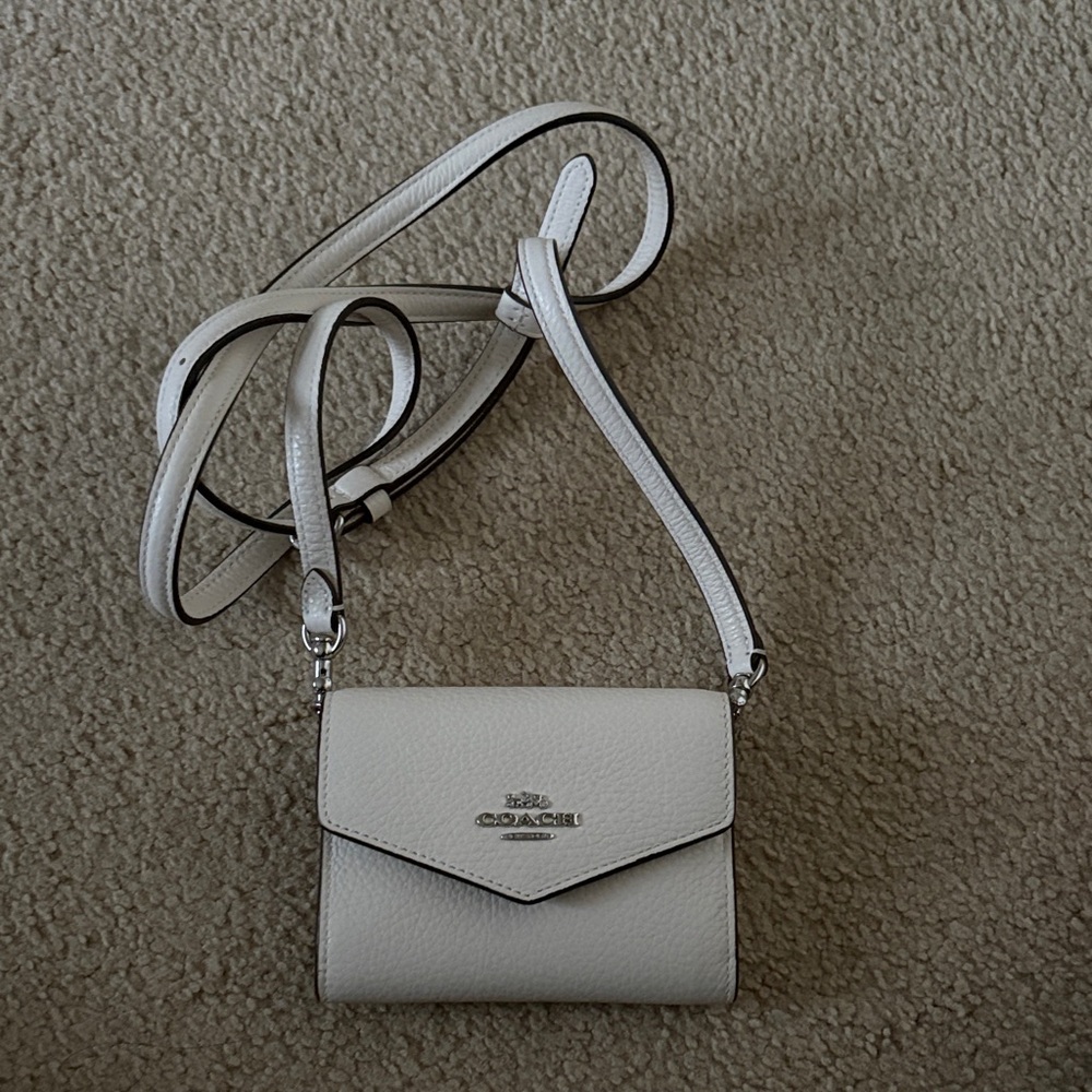 Coach Cream Crossbody Bag